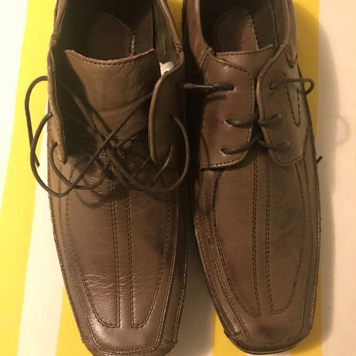 Jagger & Stone men's leather shoes brown new size 42