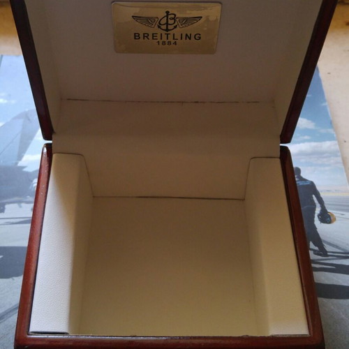 Breitling wooden box new
