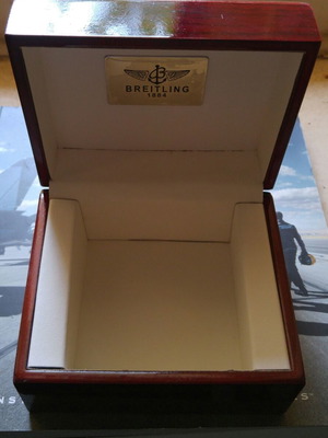 Breitling wooden box new
