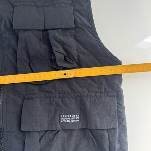 Zara Boys Utility Puffer Vest dark blue, like new, age 13-14