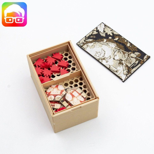 Defenders of the Wild Board Game Organizer New, 3D Printed Insert
