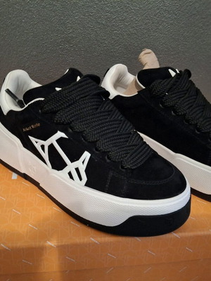 Naked Wolfe women's sneakers new, size 38, black and white