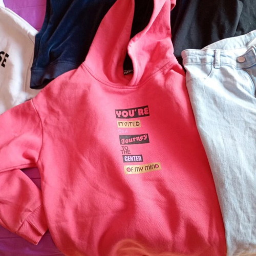 Girls' clothes used, size 10-12, multicolor pack