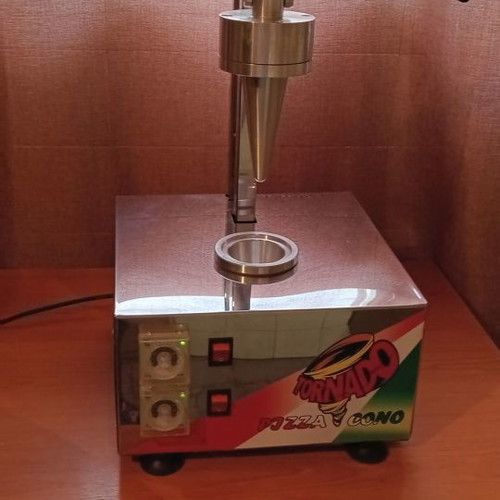 Electric pizza dough shaping press cone new