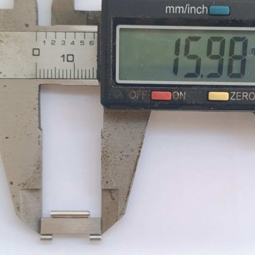 Omega Constellation Watch Link 15.98mm used, silver
