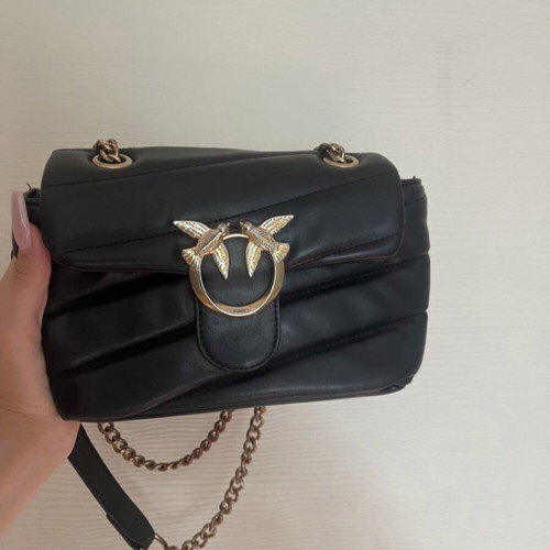 Pinko shoulder bag like new, black