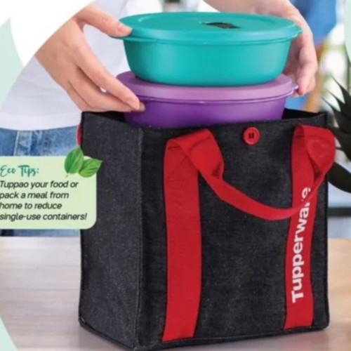 Tupperware Lunch Bag jeans, new