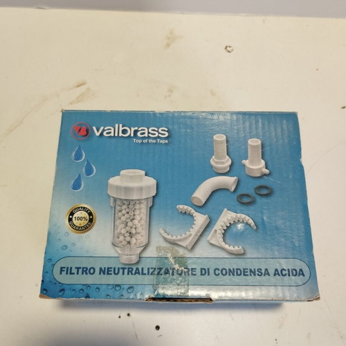 Exhaust filter for natural gas boiler new, Italian