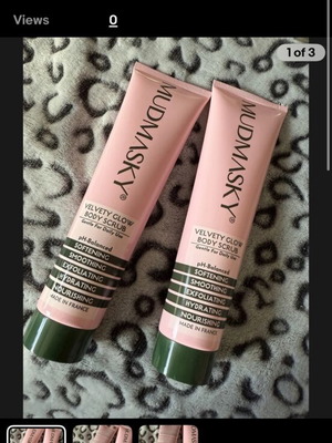 Mudmasky Velvety Glow Body Scrub new