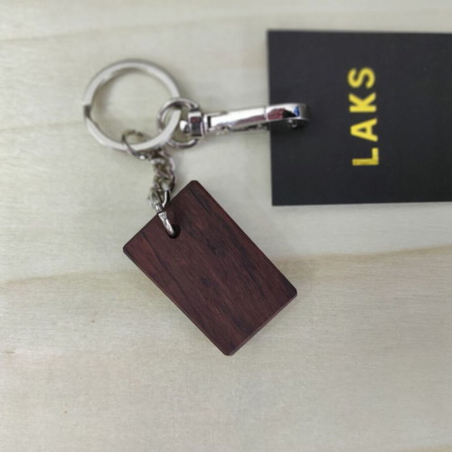 Wooden Keychain with NFC for Contactless Payment