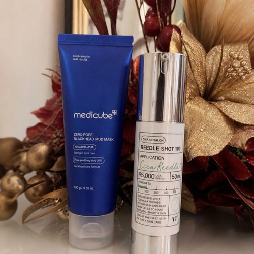 Medicube serum and Cica Ridle face mask new