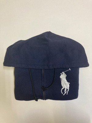 Ralph Lauren navy vest with big pony logo, size L