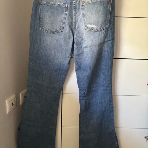 Replay low rise flare jeans like new, size S, blue
