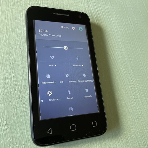 Alcatel One Touch two used smartphones with charger, dual SIM