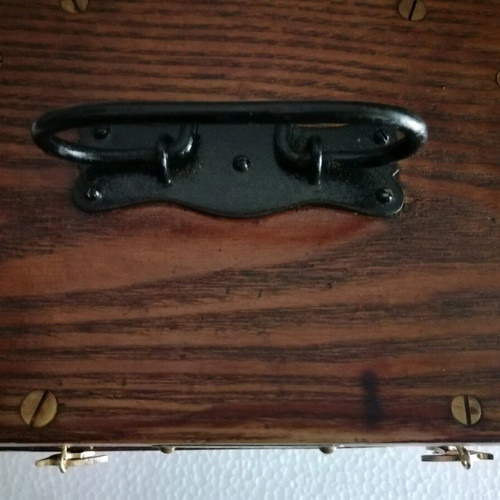 Russian wooden case like new from 1882-1896 era