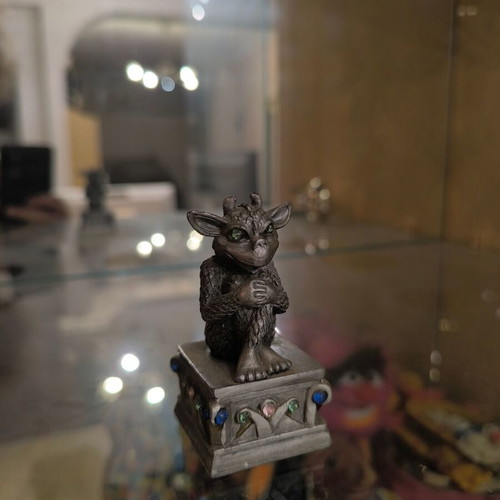 Decorative devil figurine like new