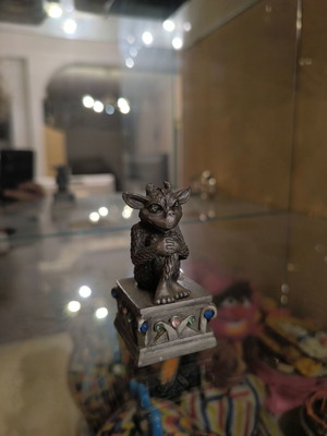 Decorative devil figurine like new