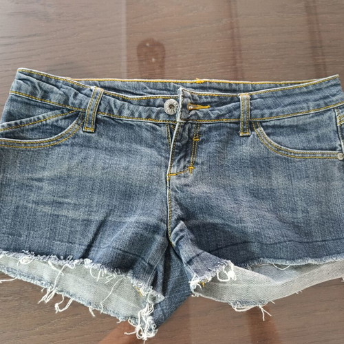 Tally Weijl women's denim shorts like new, size M, blue