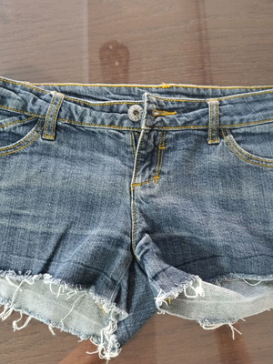 Tally Weijl women's denim shorts like new, size M, blue