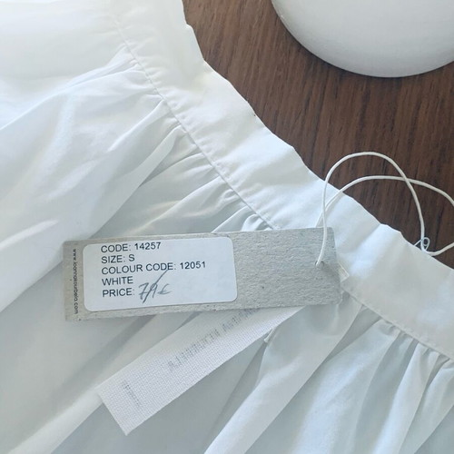 Skirt Ioanna Kourbela white new with tags size S