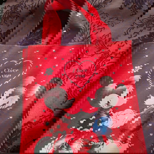 Τσαντάκι Minnie and Mickey Lindor