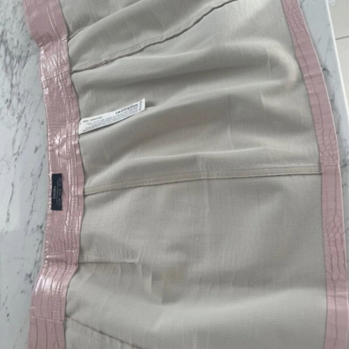 Croco skirt pink Bershka like new