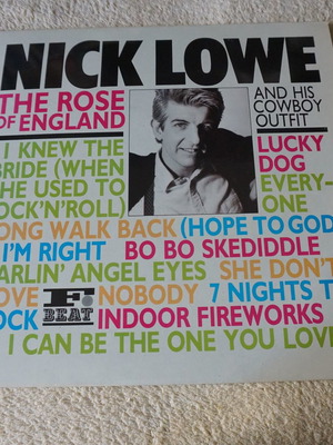 Nick Lowe The Rose Of England LP καινούργιο, rock