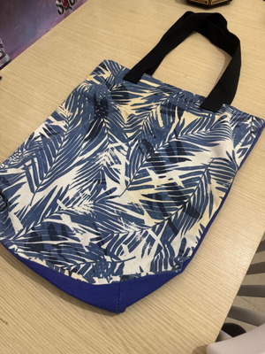 Fabric handbag used