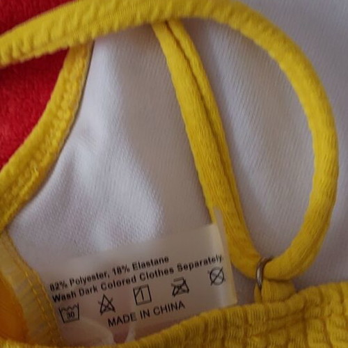 TWO BIKINI TOPS SIZE S/M - THE PRICE REFERS TO BOTH