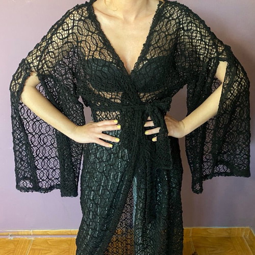 Nidodileda kimono like new, black