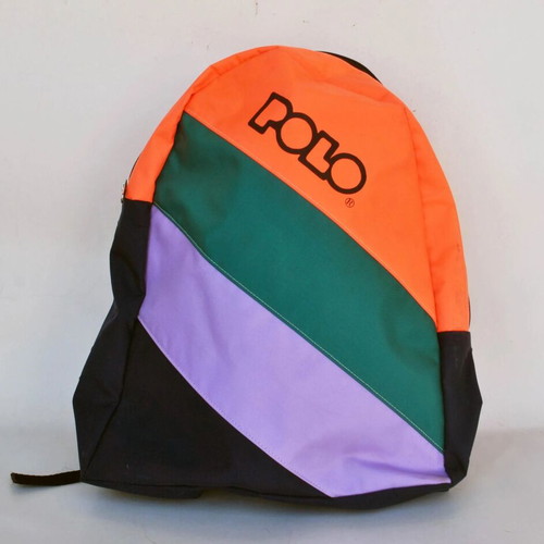 Polo Vintage 90s Backpack deadstock, multicolor