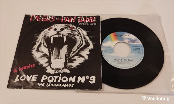  Tygers Of Pan Tang Love Potion No. 9 7'' Single VINYL