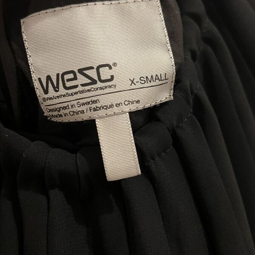 WESC Black Dress Like New, Size S
