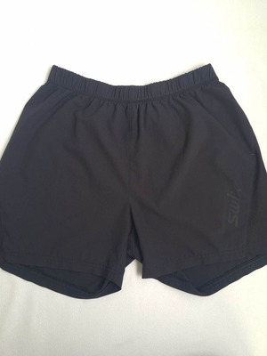 Swix men's sports shorts size M used, black, fitness running