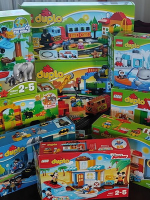 Lego Duplo 47 κωδικοί σαν καινούργιοι, πλήρη σετ με κουτιά και οδηγίες