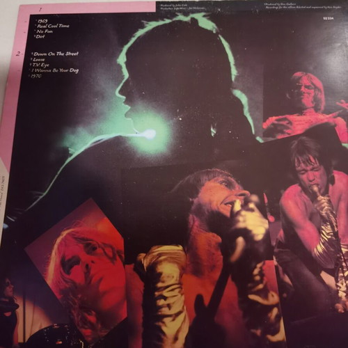 The Stooges featuring Iggy Pop vinyl like new