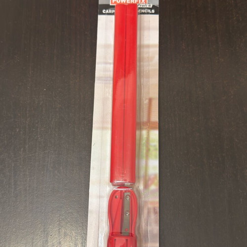 Carpenter pencils and sharpener new