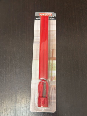 Carpenter pencils and sharpener new