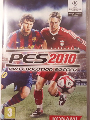 PES 2010 Pro Evolution Soccer used for PSP