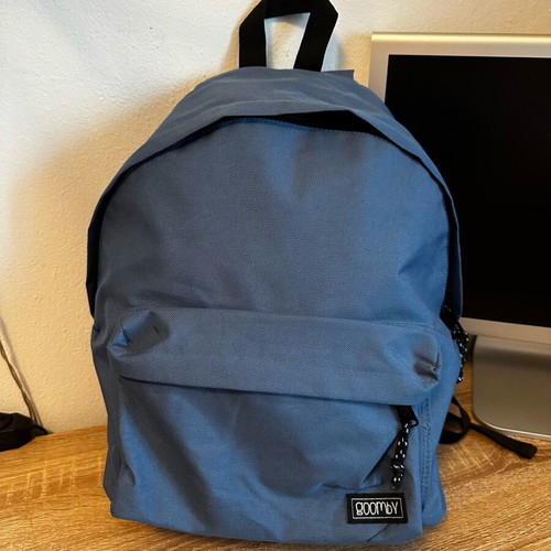 School backpack new, blue, unused