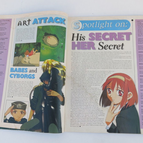 Manga Max Magazine #6 used, June 1999, Titan Publishing