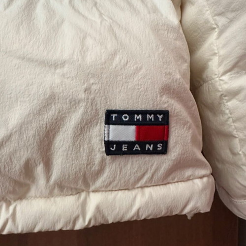 Tommy Jeans Alaska Puffer Jacket, white, XXL, detachable hood