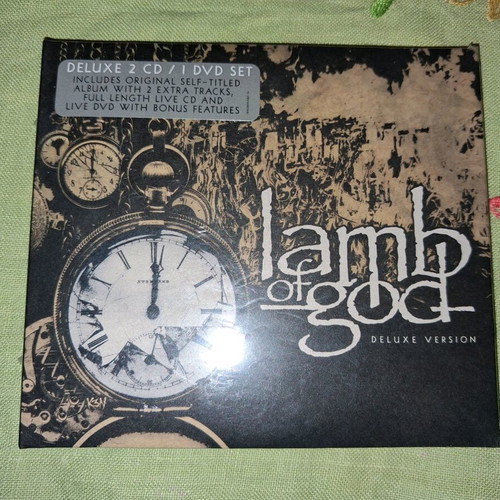 Lamb Of God Deluxe Edition 2CD+DVD boxset new, Thrash Hardcore Metal