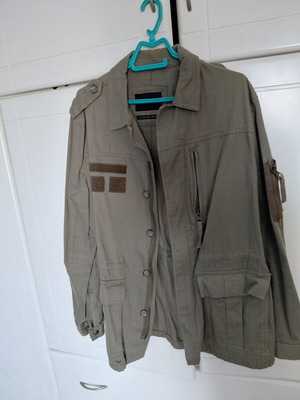 Zara Man jacket like new, green, size L