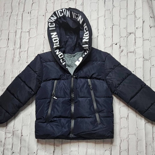Icon winter boys coat size 6, new, blue