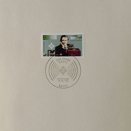 German stamps mint condition, 1995 first day cover Bonn
