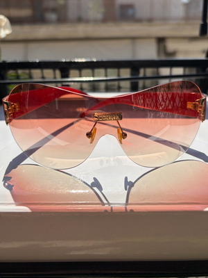Gianfranco Ferré Sunglasses like new, pink Y2K