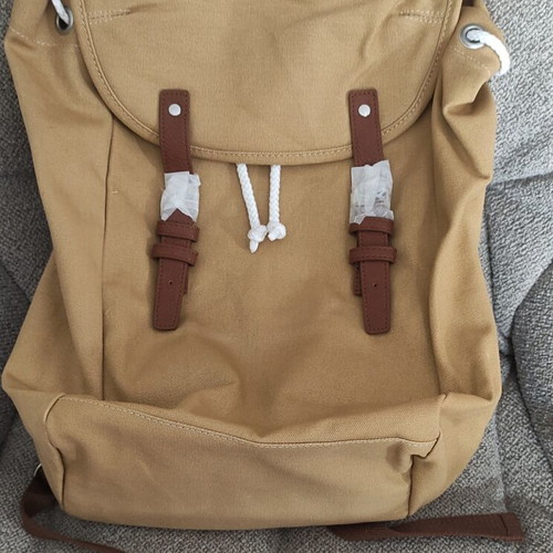Quadra Canvas Backpack caramel color, new