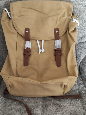 Quadra Canvas Backpack caramel color, new