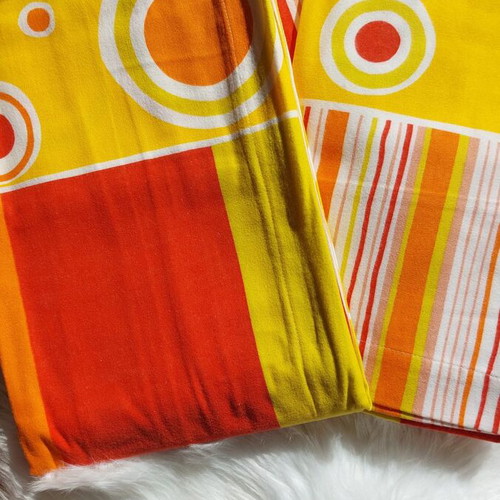 Flannel bed sheet set Palamaiki semi-double new, very warm